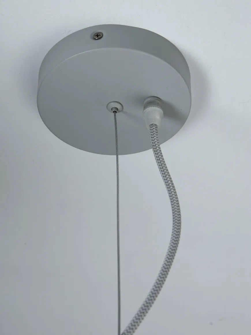 it's about RoMi Hanglamp Bologna 4-arm kleurverl. lichtgrijs