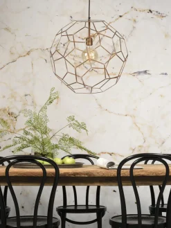 it's about RoMi Hanglamp draadijzer Marrakesh Ø55 koper L