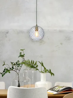 it's about RoMi Hanglamp glas Venice bol transparant