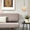 it's about RoMi Hanglamp glas/ijzer Carrara bol wit marmerprint/goud M