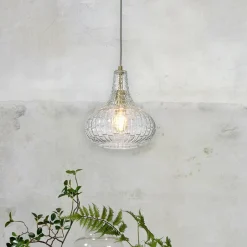 it's about RoMi Hanglamp glas Venice druppel transparant