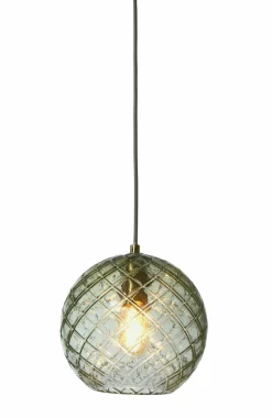 it's about RoMi Hanglamp glas Venice bol groen