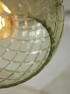 it's about RoMi Hanglamp glas Venice bol groen