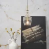 it's about RoMi Hanglamp glas Brussels Ø 13 transparant/goud rechtvormig