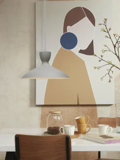 it's about RoMi Hanglamp Hanover lichtgrijs