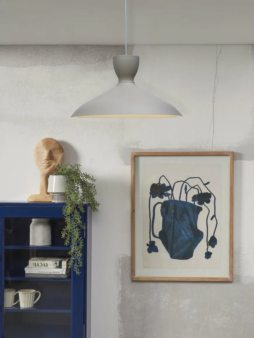 it's about RoMi Hanglamp Hanover lichtgrijs