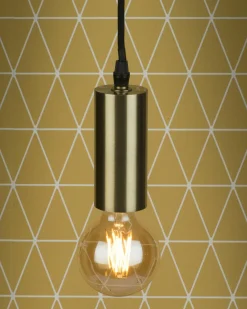 it's about RoMi Hanglamp ijzer Cannes h.11x5cm goud S