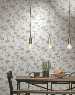 it's about RoMi Hanglamp ijzer Cannes h.11x5cm goud S