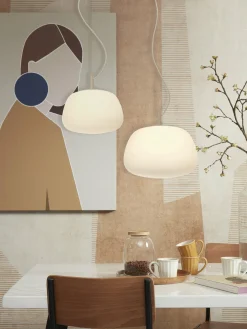 it's about RoMi Hanglamp Sapporo wit/zand L