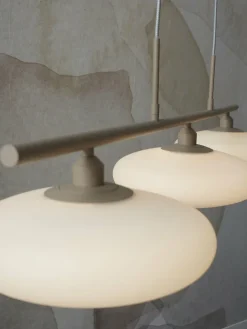 it's about RoMi Hanglamp Sapporo 3-schijf wit/zand