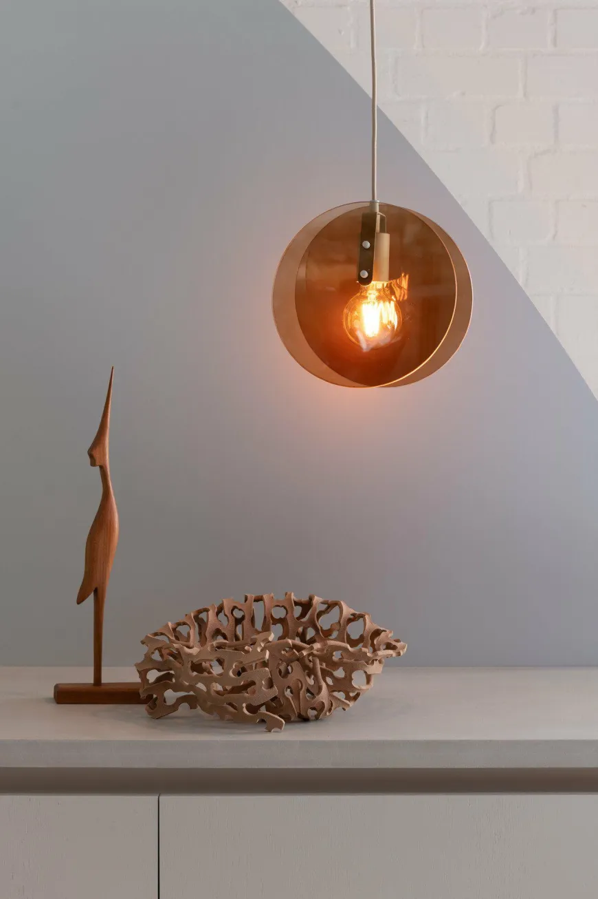 it's about RoMi Hanglamp Toledo amber