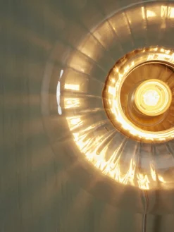 it's about RoMi Plafondlamp glas Brussels Ø 27 goud transparant