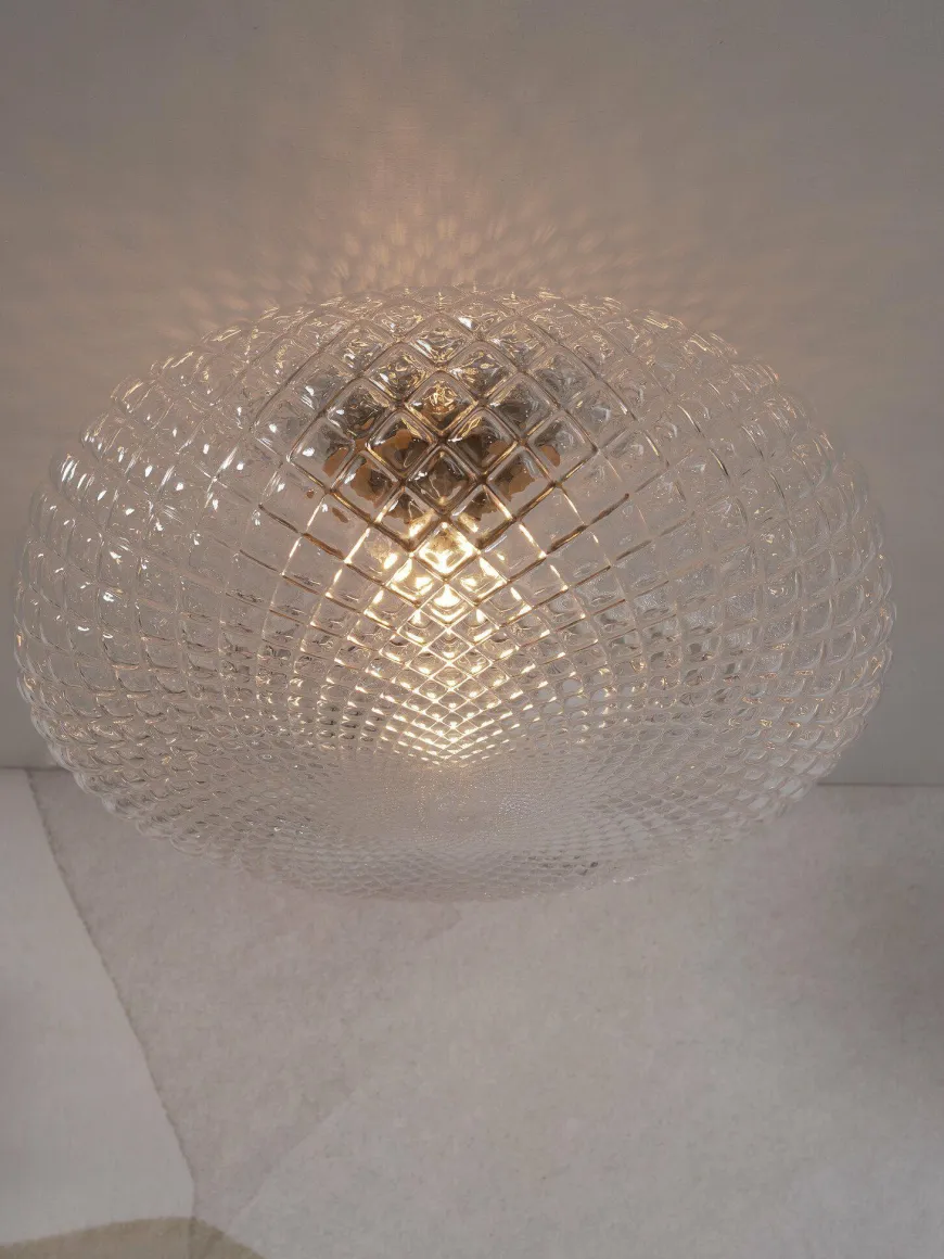 it's about RoMi Plafonniere Venice rond 44cm transparant