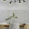 it's about RoMi Plafonniere ijzer Izmir 3-arm zwart/goud accent