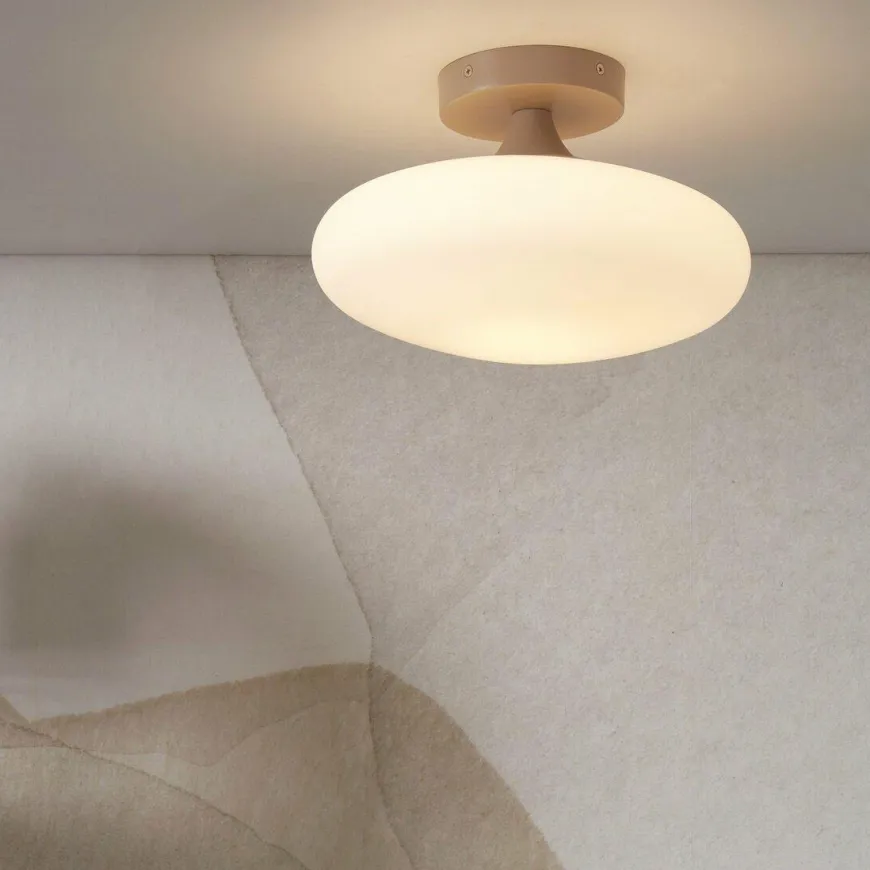 it's about RoMi Plafonniere Sapporo glas wit/zand S