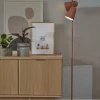 it's about RoMi Vloerlamp ijzer Salamanca 2 kappen h.145 kap Ø16 terra