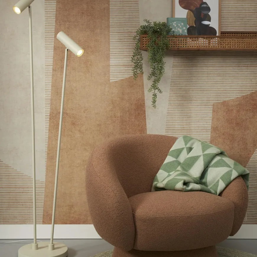 it's about RoMi Vloerlamp Havana 2-licht zacht groen