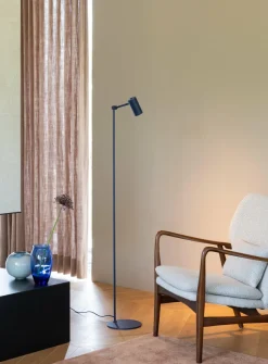 it's about RoMi Vloerlamp Montreux donker blauw