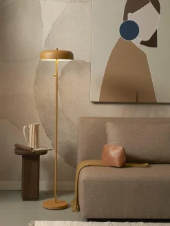 it's about RoMi Vloerlamp ijzer Porto mosterd