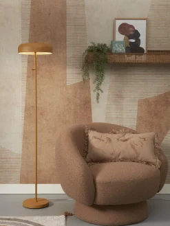 it's about RoMi Vloerlamp ijzer Porto mosterd