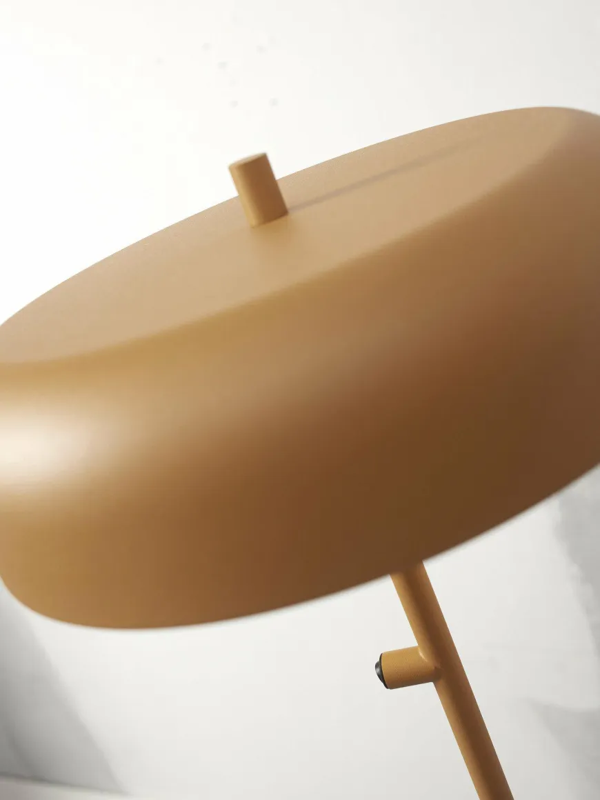it's about RoMi Vloerlamp ijzer Porto mosterd