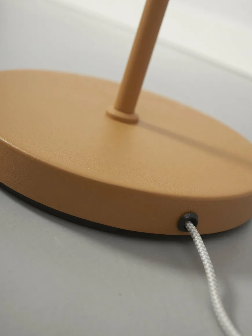it's about RoMi Vloerlamp ijzer Porto mosterd