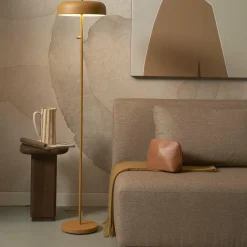 it's about RoMi Vloerlamp ijzer Porto mosterd