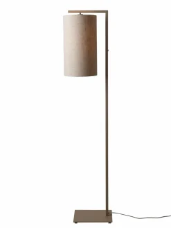 it's about RoMi Vloerlamp Boston zand/kap 2545 linnen licht