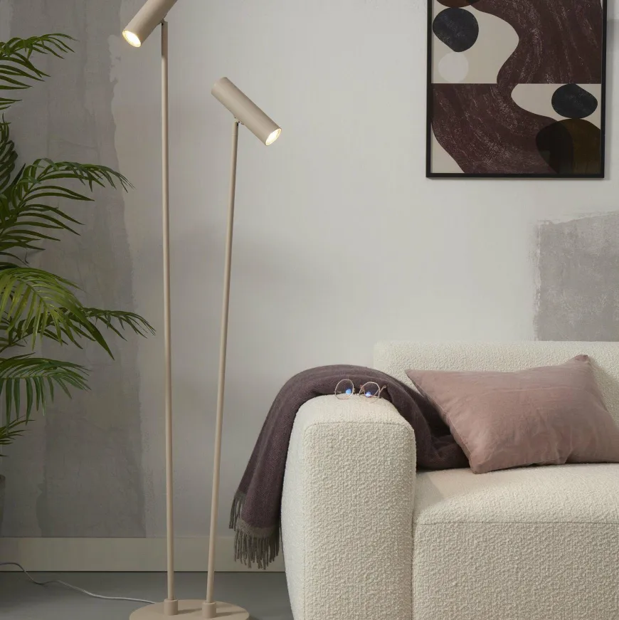 it's about RoMi Vloerlamp Havana 2-licht zand