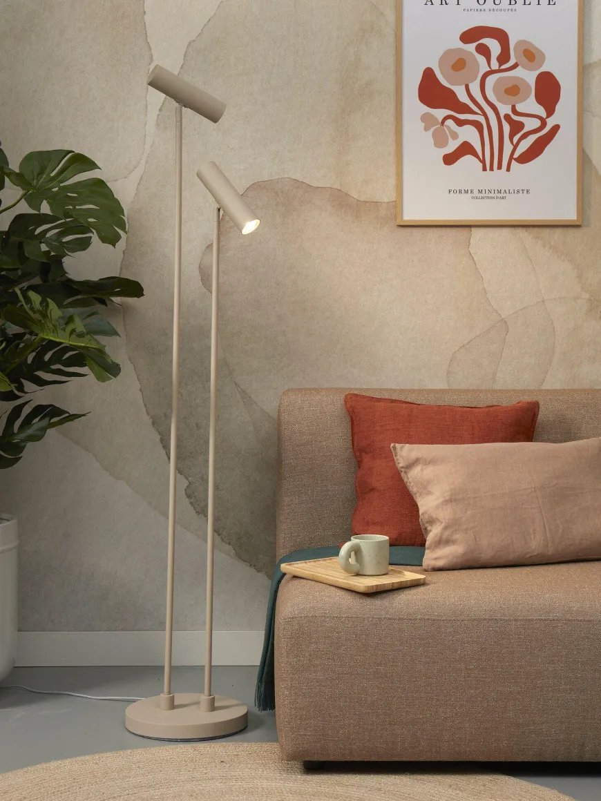 it's about RoMi Vloerlamp Havana 2-licht zand