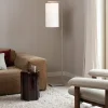 it's about RoMi Vloerlamp Boston zand/kap 2545 wit