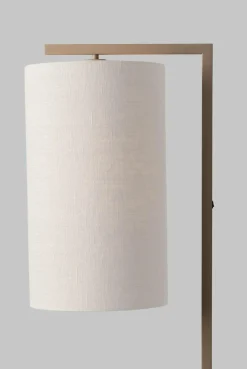 it's about RoMi Vloerlamp Boston zand/kap 2545 wit