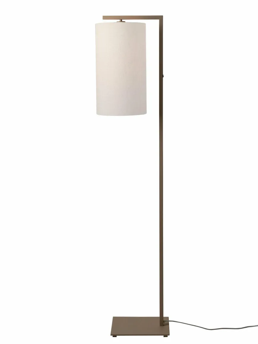 it's about RoMi Vloerlamp Boston zand/kap 2545 wit