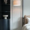 it's about RoMi Vloerlamp Boston zand/kap 3220 linnen licht