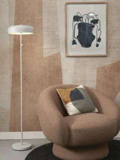 it's about RoMi Vloerlamp ijzer Porto lichtgrijs