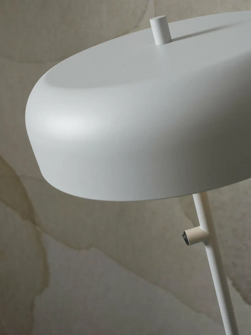 it's about RoMi Vloerlamp ijzer Porto lichtgrijs