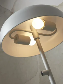 it's about RoMi Vloerlamp ijzer Porto lichtgrijs
