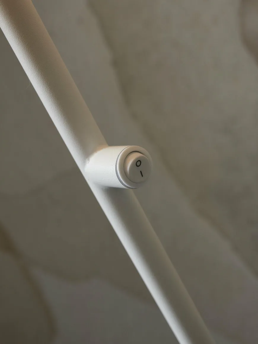 it's about RoMi Vloerlamp ijzer Porto wit