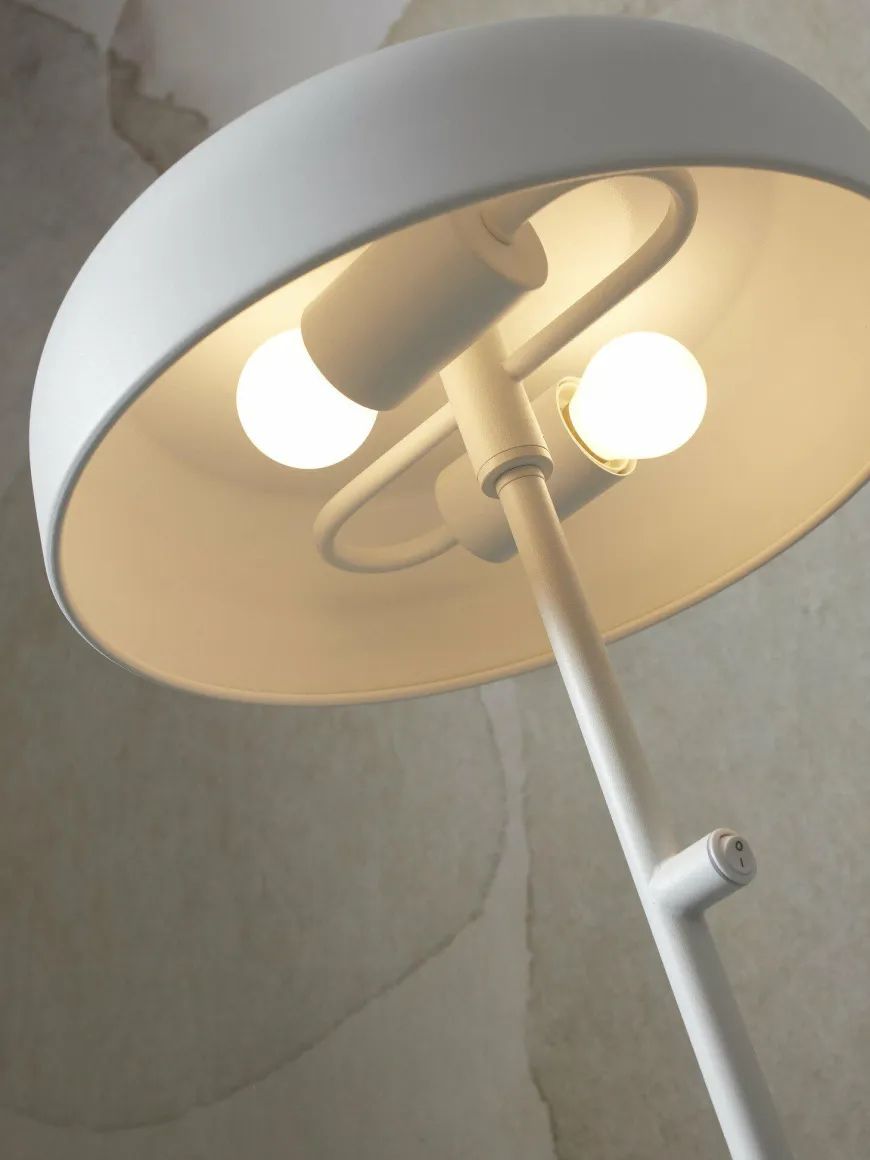 it's about RoMi Vloerlamp ijzer Porto wit