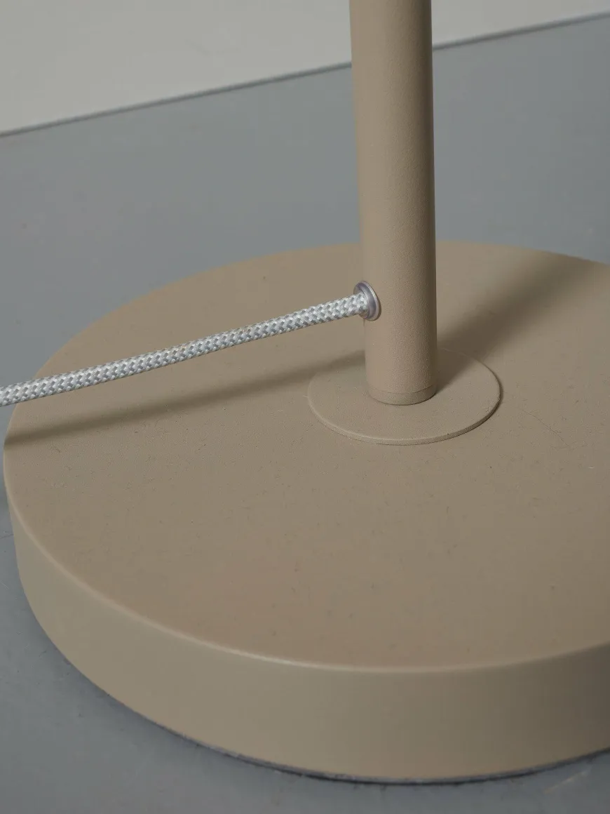 it's about RoMi Vloerlamp Sapporo 3-schijf wit/zand
