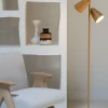 it's about RoMi Vloerlamp Salamanca 2-kap mosterd