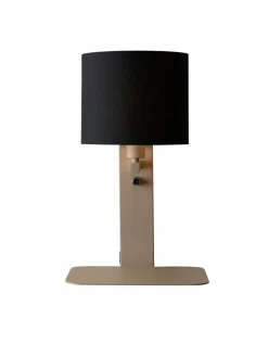 it's about RoMi Wandlamp Florence zand/kap 1815 zwart