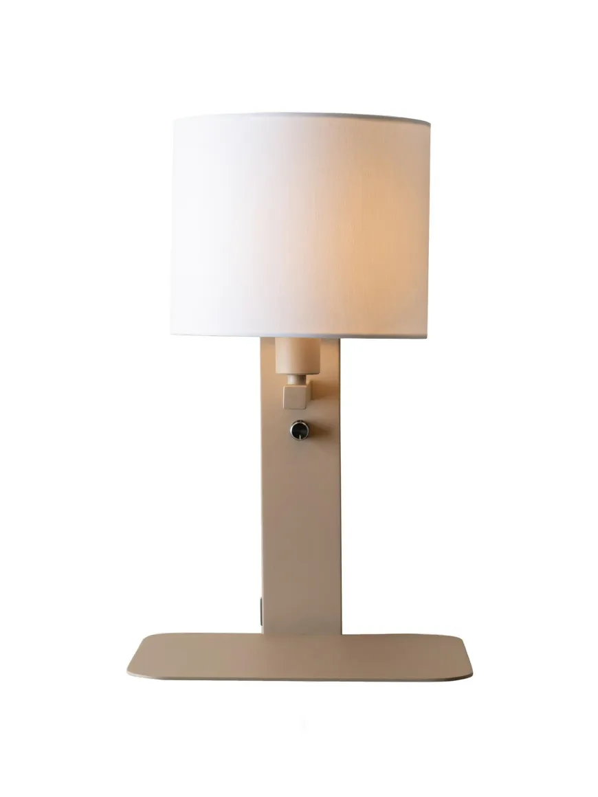 it's about RoMi Wandlamp Florence zand/kap 1815 wit