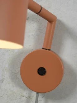 it's about RoMi Wandlamp ijzer Marseille terra