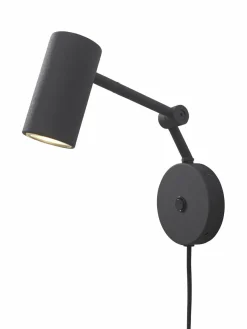it's about RoMi Wandlamp ijzer Montreux zwart