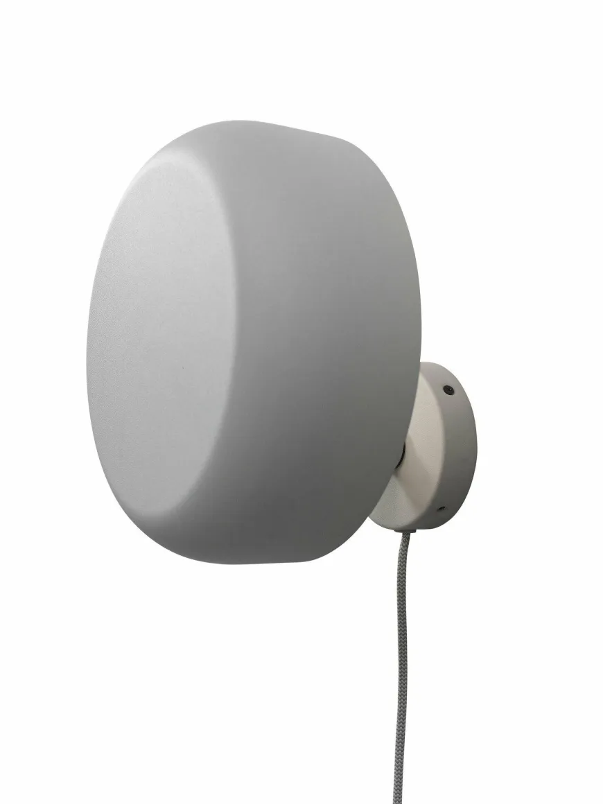 it's about RoMi Wandlamp ijzer Porto lichtgrijs