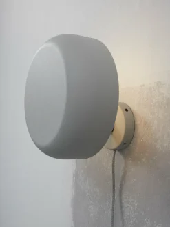 it's about RoMi Wandlamp ijzer Porto lichtgrijs