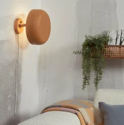 it's about RoMi Wandlamp ijzer Porto mosterd