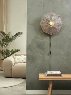 it's about RoMi Wandlamp Panama dia. 45cm donkergrijs