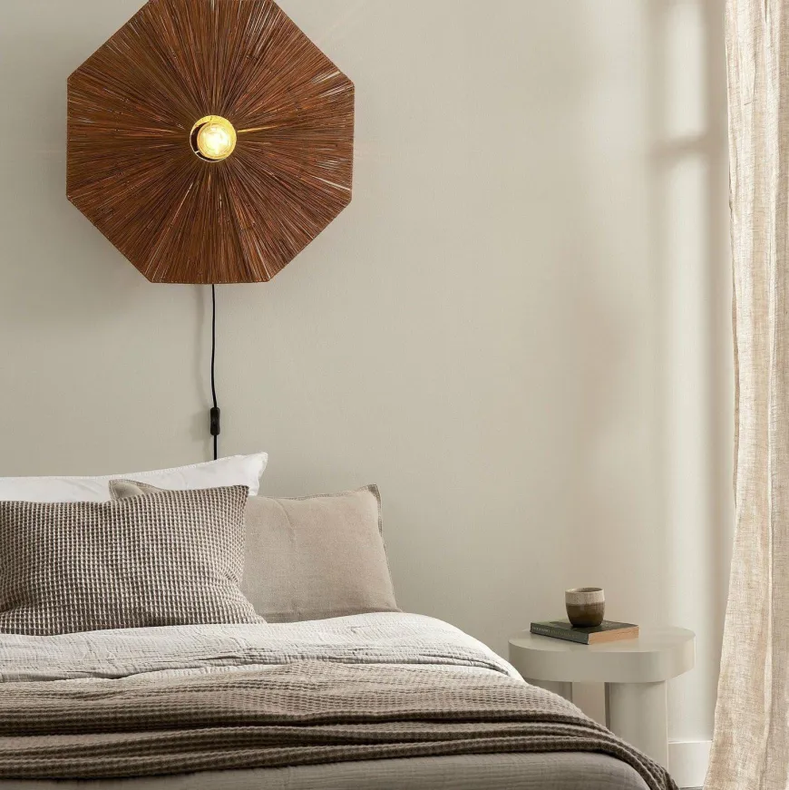 it's about RoMi Wandlamp Panama dia. 65cm bruin